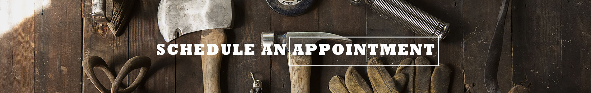 Schedule an appointment